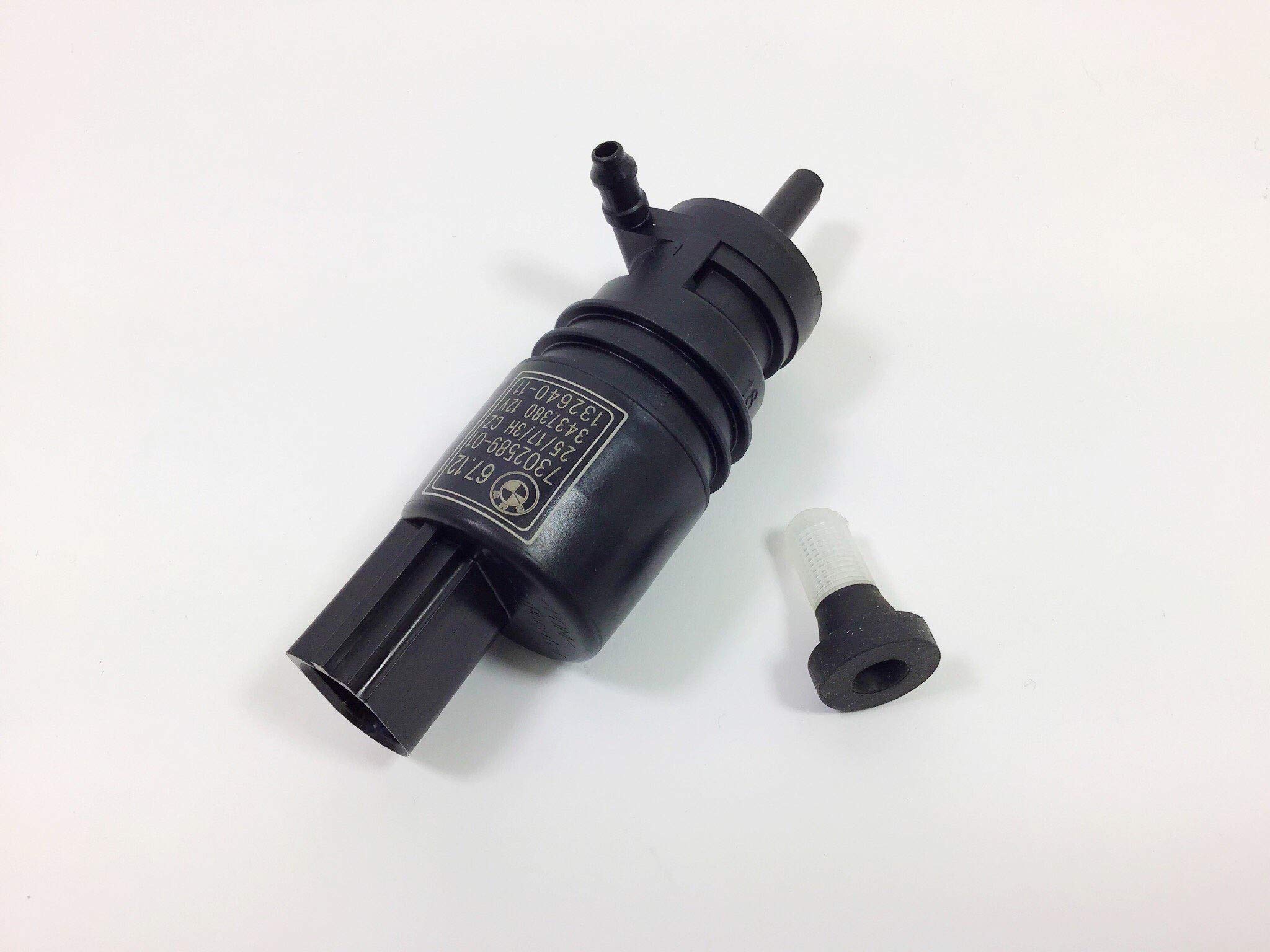 Amazon | BMW 67 12 7 302 589、Windshield Washer Pump